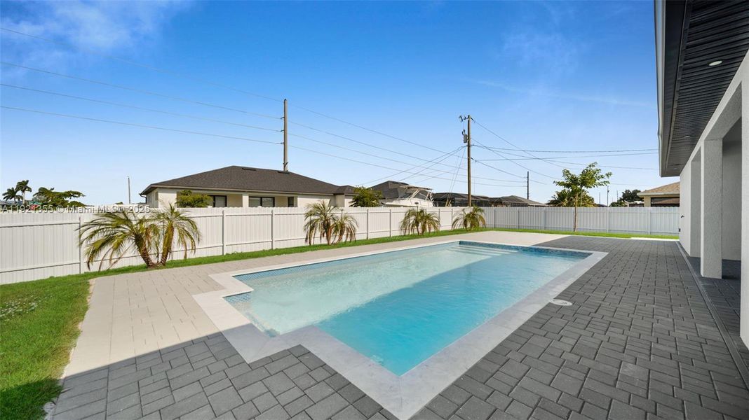 Exterior details and patio area of a home in , Cape Coral (Image 30).