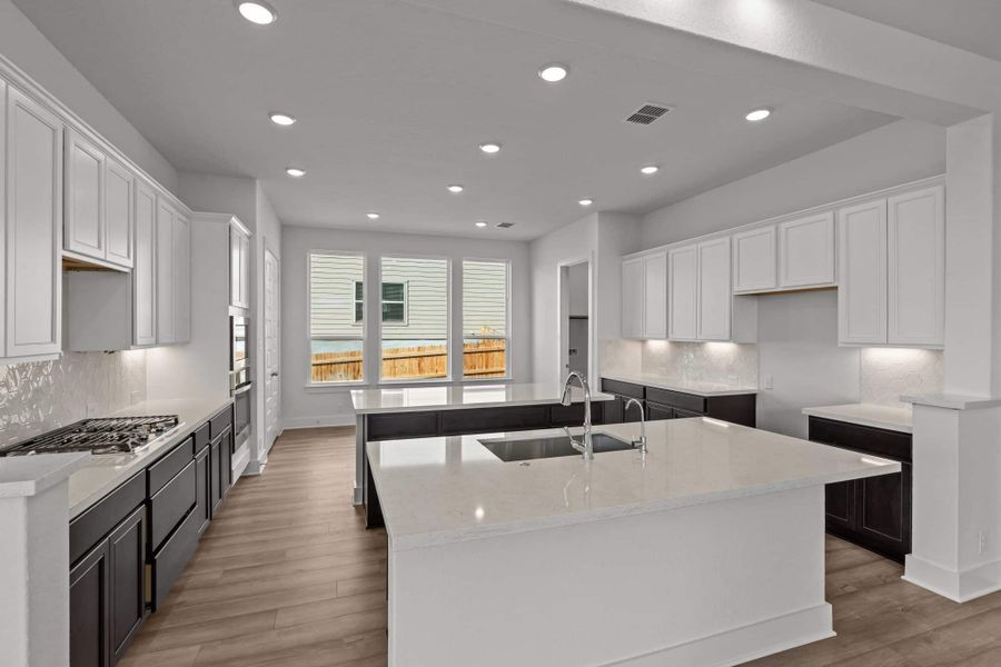 Furnished interior view inside a new home in Buffalo Crossing – New Phase Now Preselling, Cibolo (Image 7).