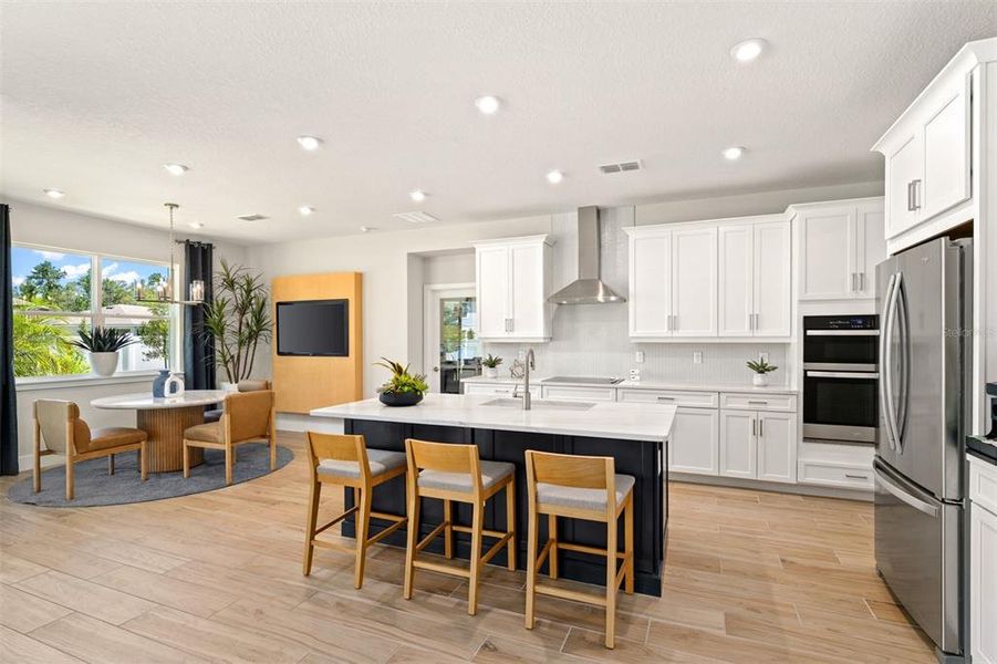 Furnished interior view inside a new home in Meridian Parks, Orlando (Image 12).