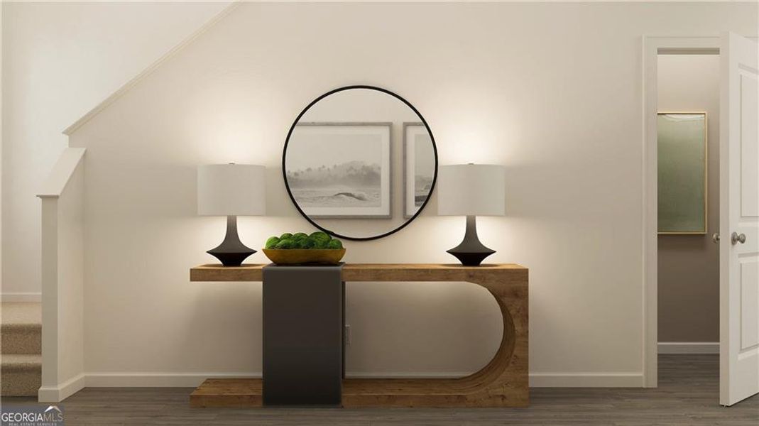 Furnished interior view inside a new home in Millers Pointe, Conyers (Image 24).