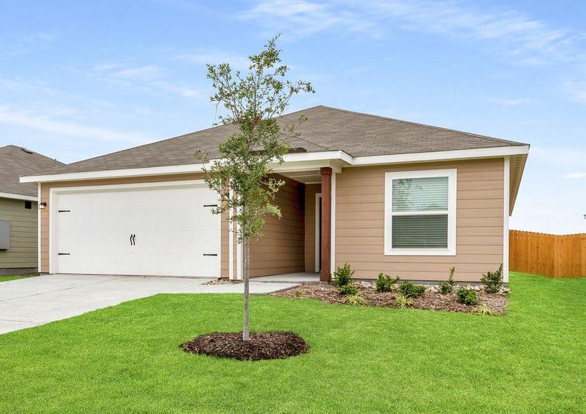 The Blanco is a beautiful one-story floor plan.