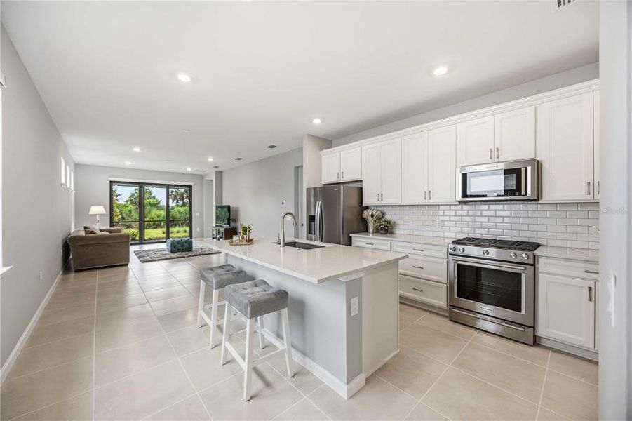Furnished interior view inside a new home in , Nokomis (Image 14).