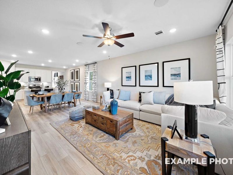 Furnished interior view inside a new home in Heartland, Heartland (Image 7).
