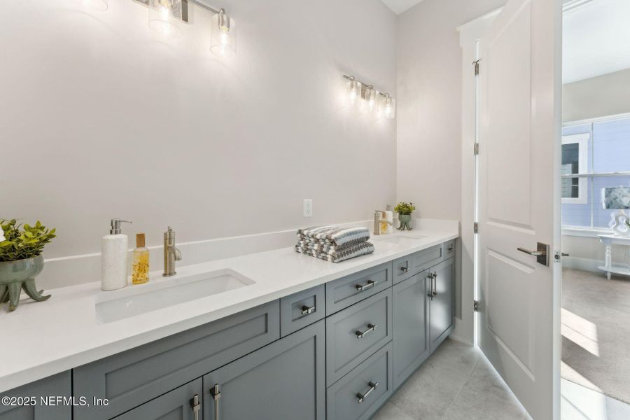 Furnished interior view inside a new home in , Fernandina Beach (Image 16). Furnished interior view inside a new home in , Fernandina Beach (Image 16).