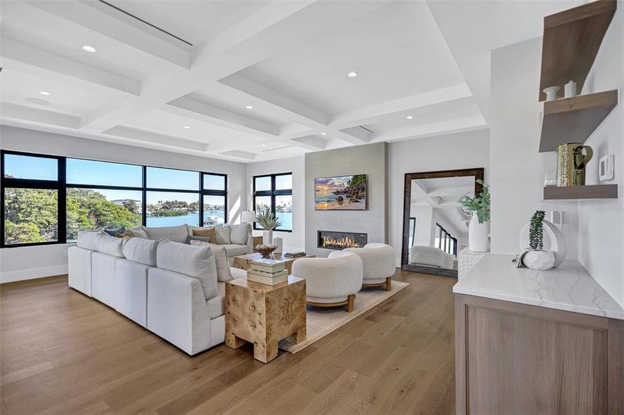 Furnished interior view inside a new home in , St. Pete Beach (Image 15). Furnished interior view inside a new home in , St. Pete Beach (Image 15).