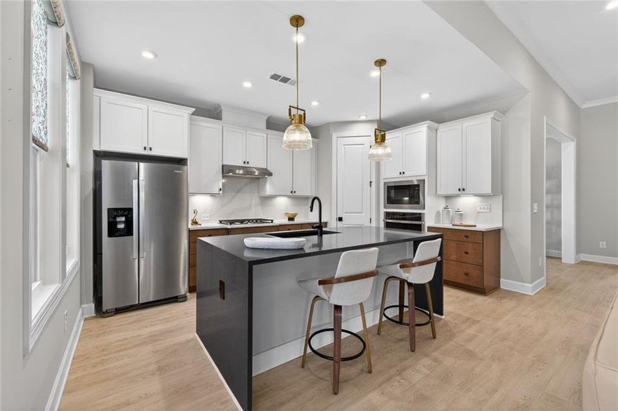 Furnished interior view inside a new home in , Hoschton (Image 41).