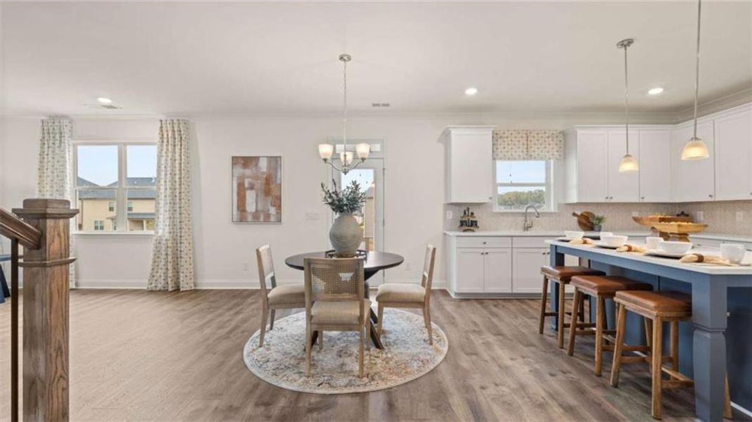 Furnished interior view inside a new home in The Gates at Pates Creek, Hampton (Image 29).