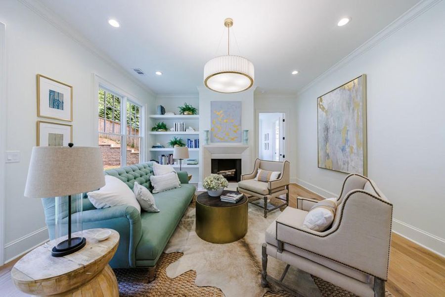 Furnished interior view inside a new home in , Brookhaven (Image 17). Furnished interior view inside a new home in , Brookhaven (Image 17).