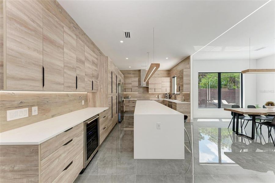 Furnished interior view inside a new home in , Sarasota (Image 36).