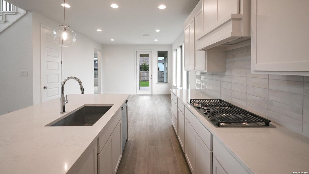 Furnished interior view inside a new home in The Parklands, Schertz (Image 6).