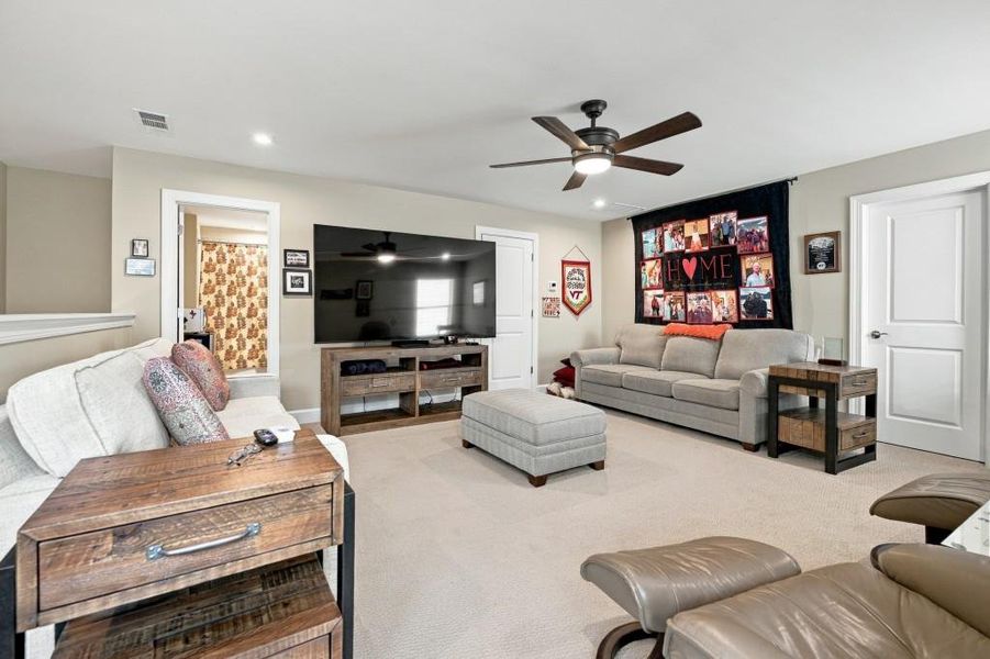 Furnished interior view inside a new home in , Hoschton (Image 43).