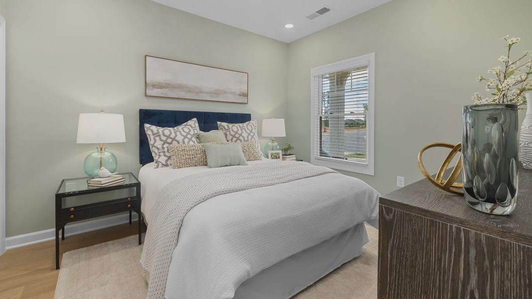 Representative furnished interior of a home built from the Rockaway by Epcon Communities in The Courtyards at Oak Grove, Durham (Image 19).
