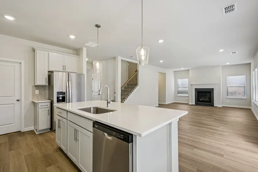 Furnished interior view inside a new home in Martin Springs - Estate Series, Lawrenceville (Image 4). Furnished interior view inside a new home in Martin Springs - Estate Series, Lawrenceville (Image 4).