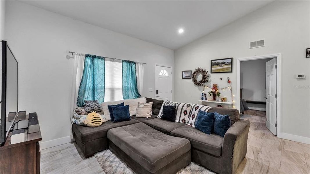 Furnished interior view inside a new home in , Sebring (Image 19).