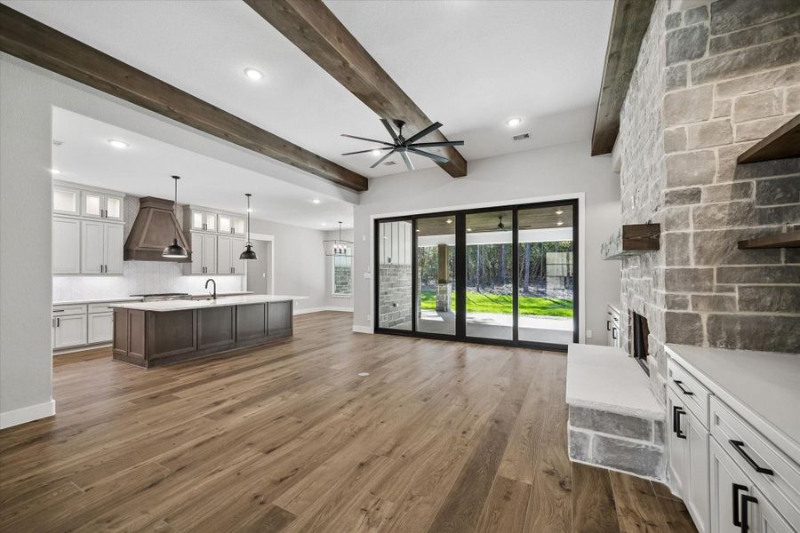 Furnished interior view inside a new home in , Huntsville (Image 19).