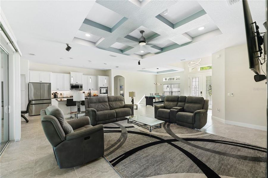 Furnished interior view inside a new home in , Palm Coast (Image 14).