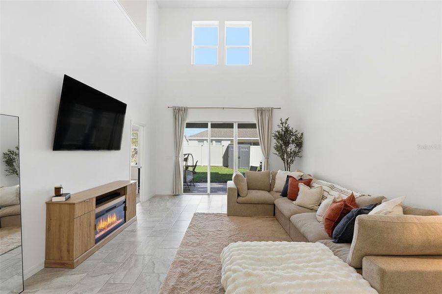 Furnished interior view inside a new home in The Waters at Center Lake Ranch, St. Cloud (Image 16).