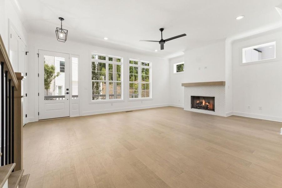 Spacious, unfurnished interior of a new home in Parkside Roswell, Roswell (Image 21).