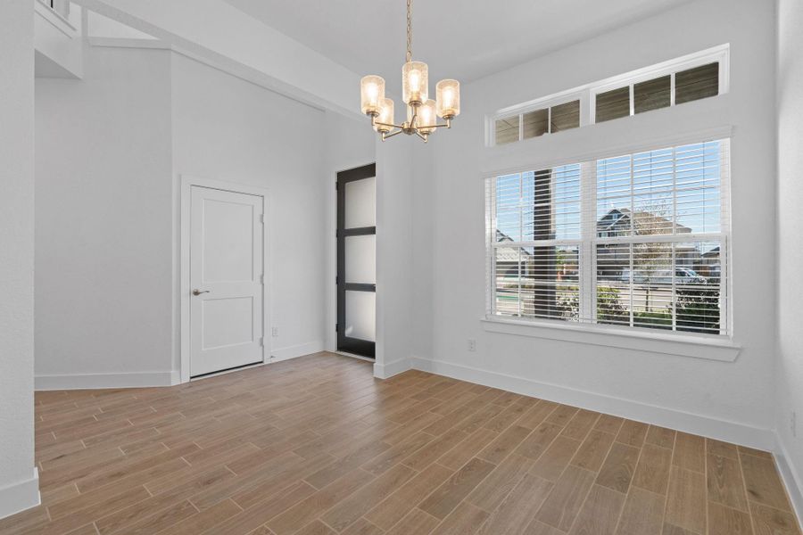 Spacious, unfurnished interior of a new home in Bridgeland, Cypress (Image 29). Spacious, unfurnished interior of a new home in Bridgeland, Cypress (Image 29).