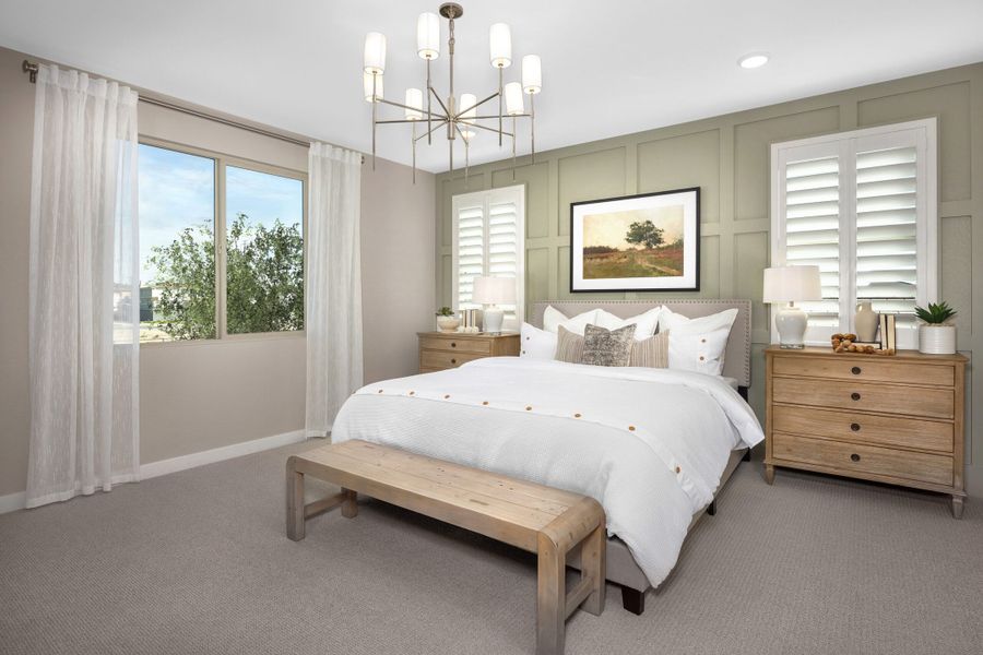 Primary Bedroom | Mirabella | Harvest at Citrus Park | New Homes in Goodyear, AZ | Landsea Homes