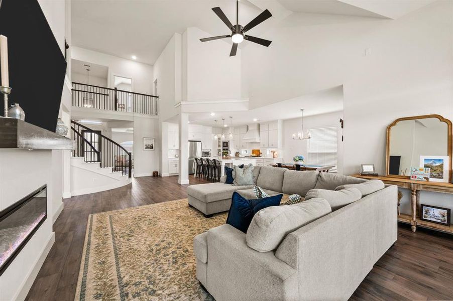 Furnished interior view inside a new home in , Haslet (Image 20).