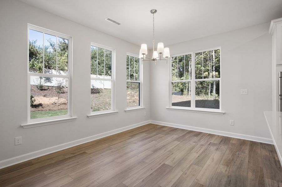 Spacious, unfurnished interior of a new home in Georgias Landing, Raleigh (Image 20).
