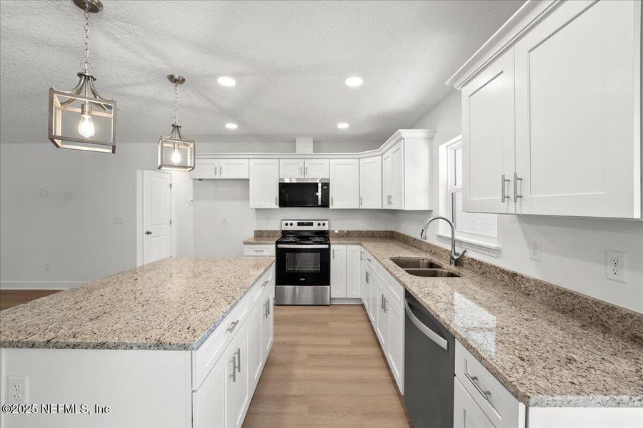 Furnished interior view inside a new home in , Starke (Image 9). Furnished interior view inside a new home in , Starke (Image 9).