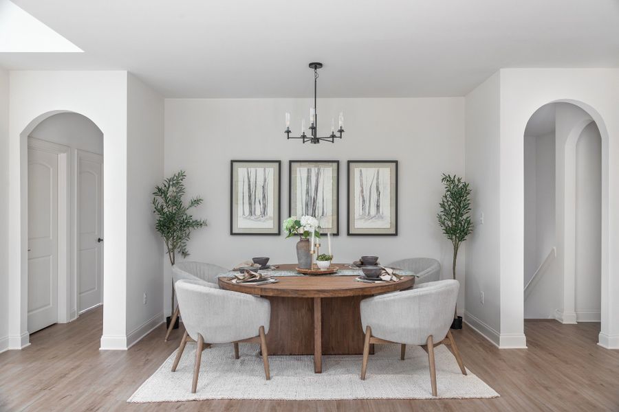 Representative furnished interior of a home built from the The Amelia by Greentech Homes LLC in The Thicket at Sedman Hills, Hixson (Image 5).