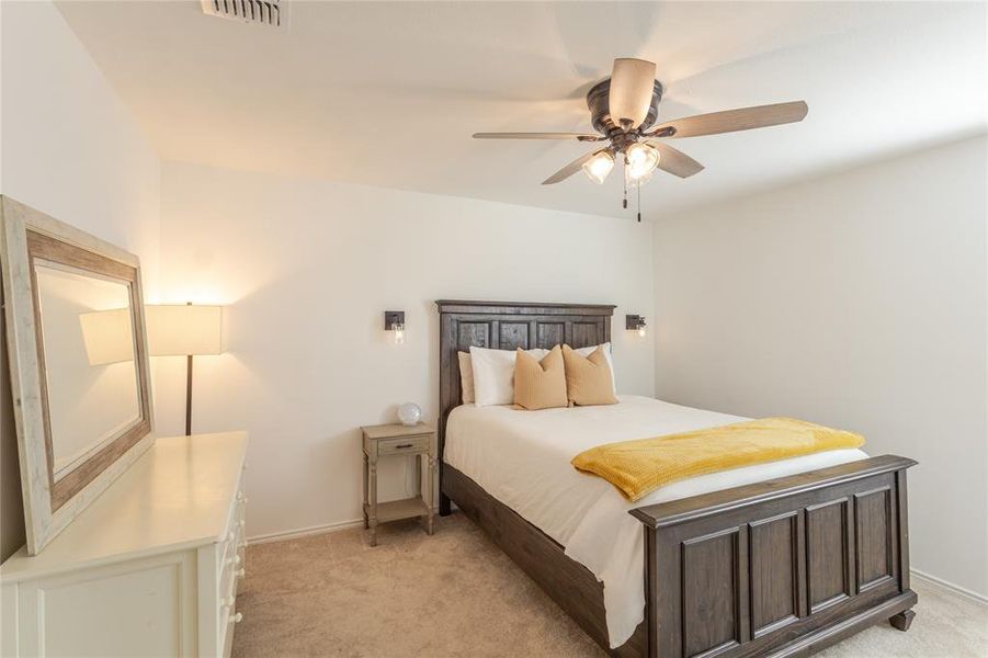 Furnished interior view inside a new home in Preserve at Honey Creek: Watermill Collection, McKinney (Image 10).