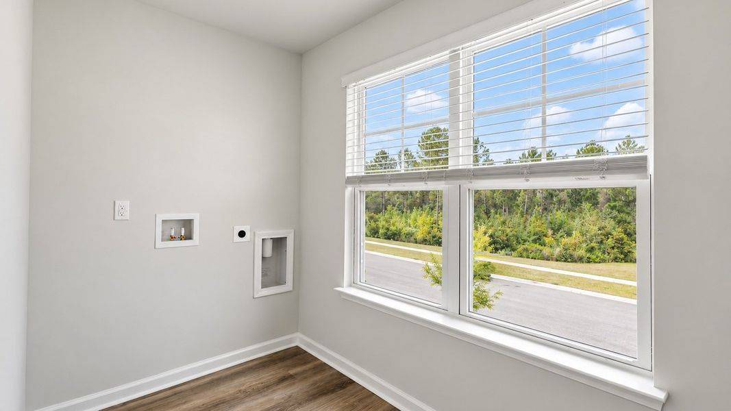 Spacious, unfurnished interior of a new home in The Cove at Mallard Crossing, Summerville (Image 25). Spacious, unfurnished interior of a new home in The Cove at Mallard Crossing, Summerville (Image 25).