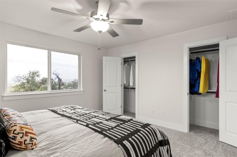 Furnished interior view inside a new home in Saddle Creek Twinhomes, Georgetown (Image 14).