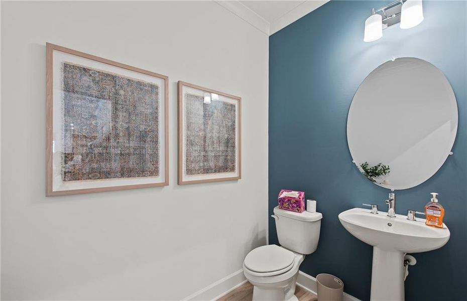 Furnished interior view inside a new home in Watermist at Mirror Lake, Villa Rica (Image 20).