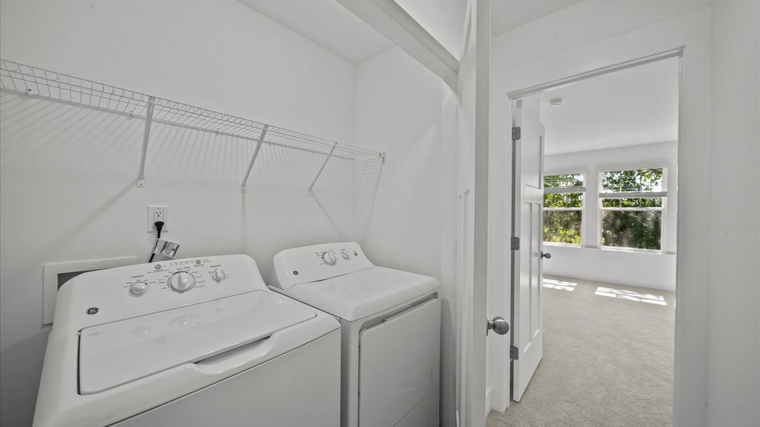 Furnished interior view inside a new home in Hickory Heights, Greenville (Image 16).