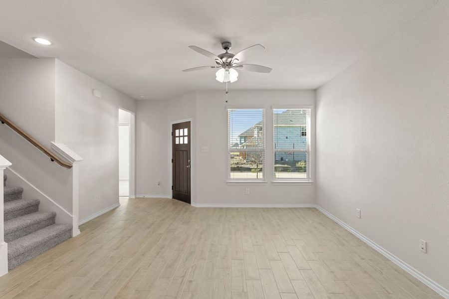 Front exterior of a new home in Creekshaw, Royse City, TX, highlighting curb appeal (Image 6).