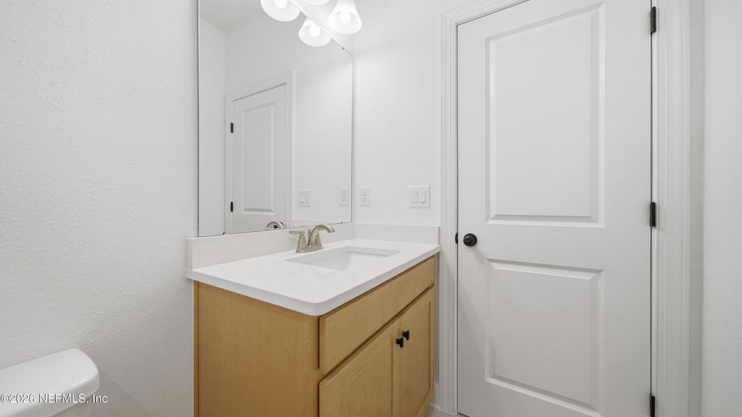Furnished interior view inside a new home in Seven Pines 40' Front Entry, Jacksonville (Image 56).