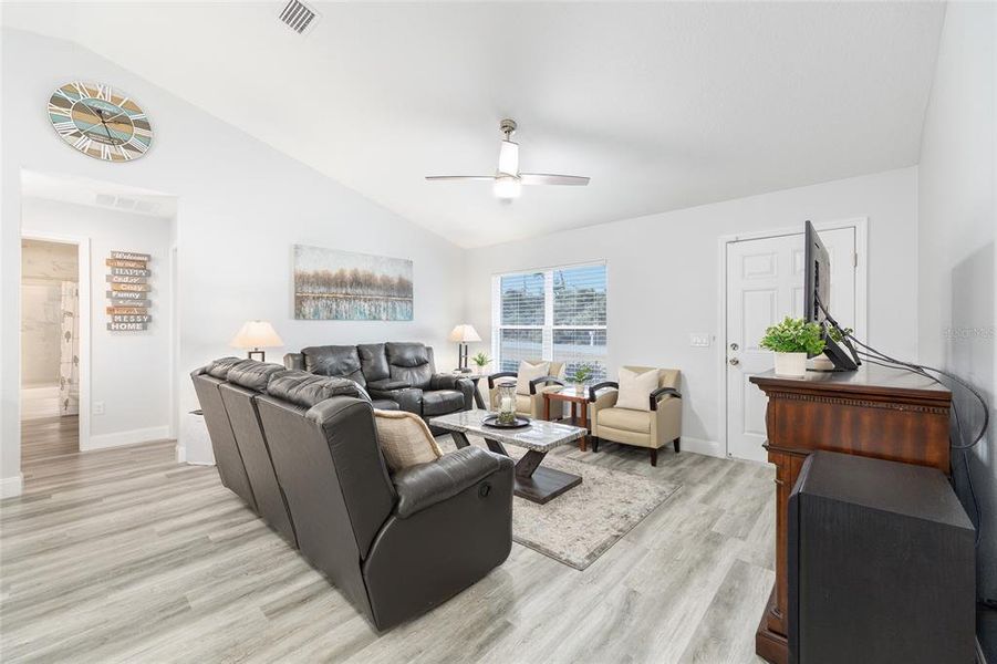 Furnished interior view inside a new home in , Ocala (Image 10).