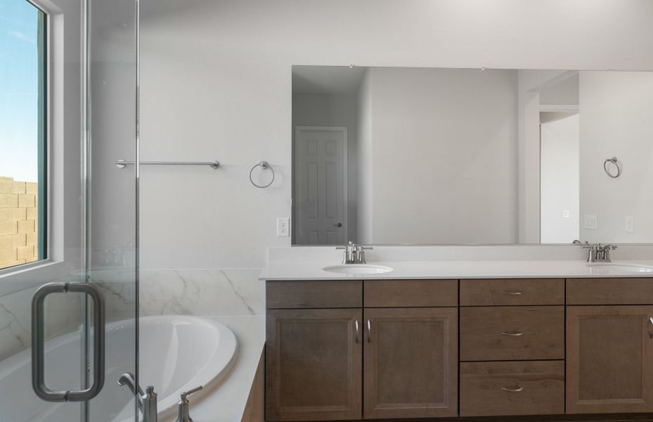 Furnished interior view inside a new home in Soleo, San Tan Valley (Image 7).