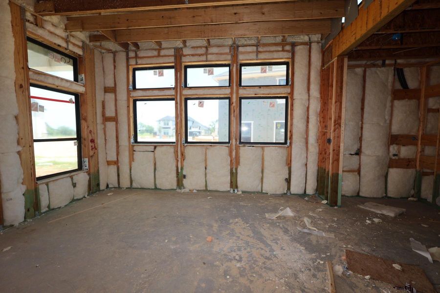In-progress construction of a new home in Harvest Green - Parkview Collection, Richmond, TX (Image 10).