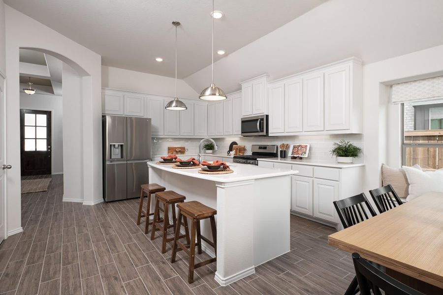 Kitchen | Concept 2186 at Chisholm Hills in Cleburne, TX by Landsea Homes