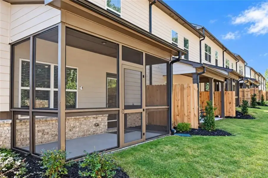 Exterior details and patio area of a home in , Norcross (Image 3).