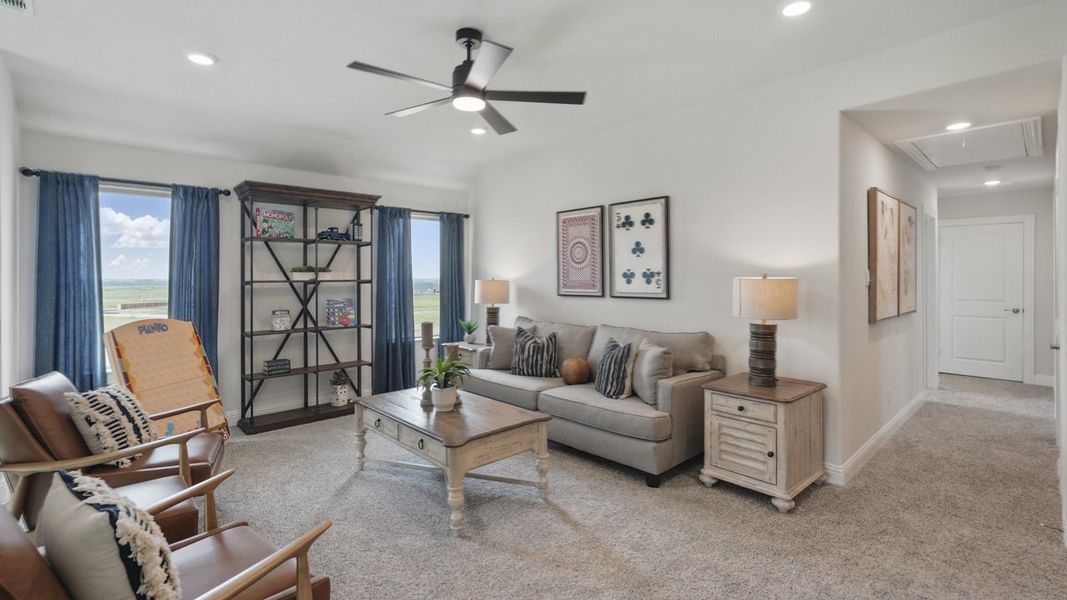 Furnished interior view inside a new home in Clearview Ranch, Royse City (Image 33). Furnished interior view inside a new home in Clearview Ranch, Royse City (Image 33).