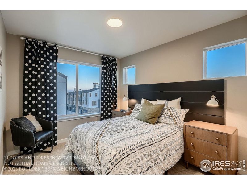 Furnished interior view inside a new home in Baseline, Broomfield (Image 22). Furnished interior view inside a new home in Baseline, Broomfield (Image 22).