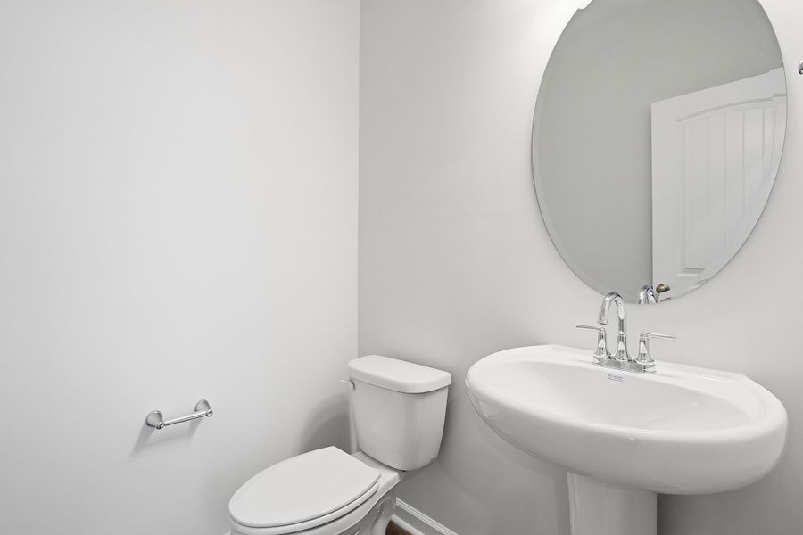 Furnished interior view inside a new home in Renaissance at White Oak, Garner (Image 13).