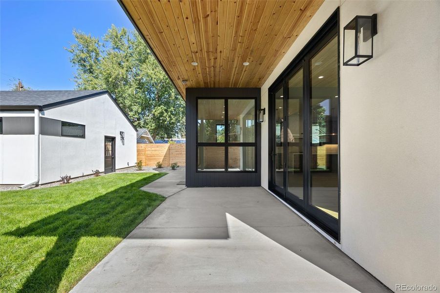 Exterior details and patio area of a home in , Denver (Image 3).