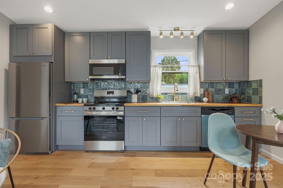Furnished interior view inside a new home in , Asheville (Image 11). Furnished interior view inside a new home in , Asheville (Image 11).