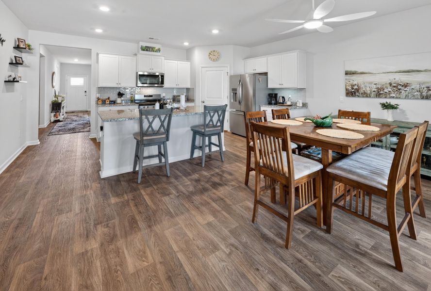Furnished interior view inside a new home in Carolina Groves, Moncks Corner (Image 8).