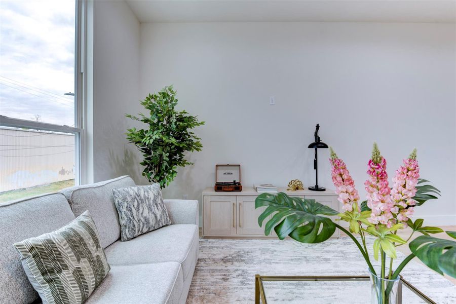 Elegant and modern living area Elegant and modern living area