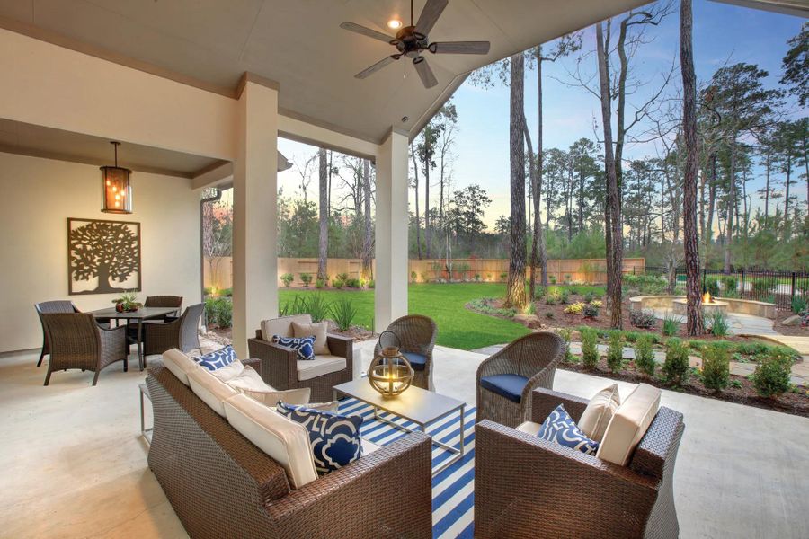 The Elmsdale Outdoor Living Area The Elmsdale Outdoor Living Area