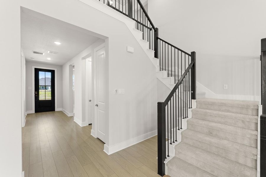 Spacious, unfurnished interior of a new home in Union Park, Little Elm (Image 16). Spacious, unfurnished interior of a new home in Union Park, Little Elm (Image 16).