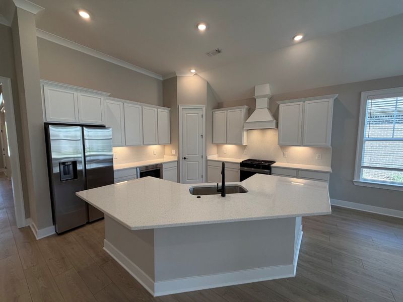 Furnished interior view inside a new home in Bluebird Hollow at Autumn Ridge, Spring Hill (Image 3).